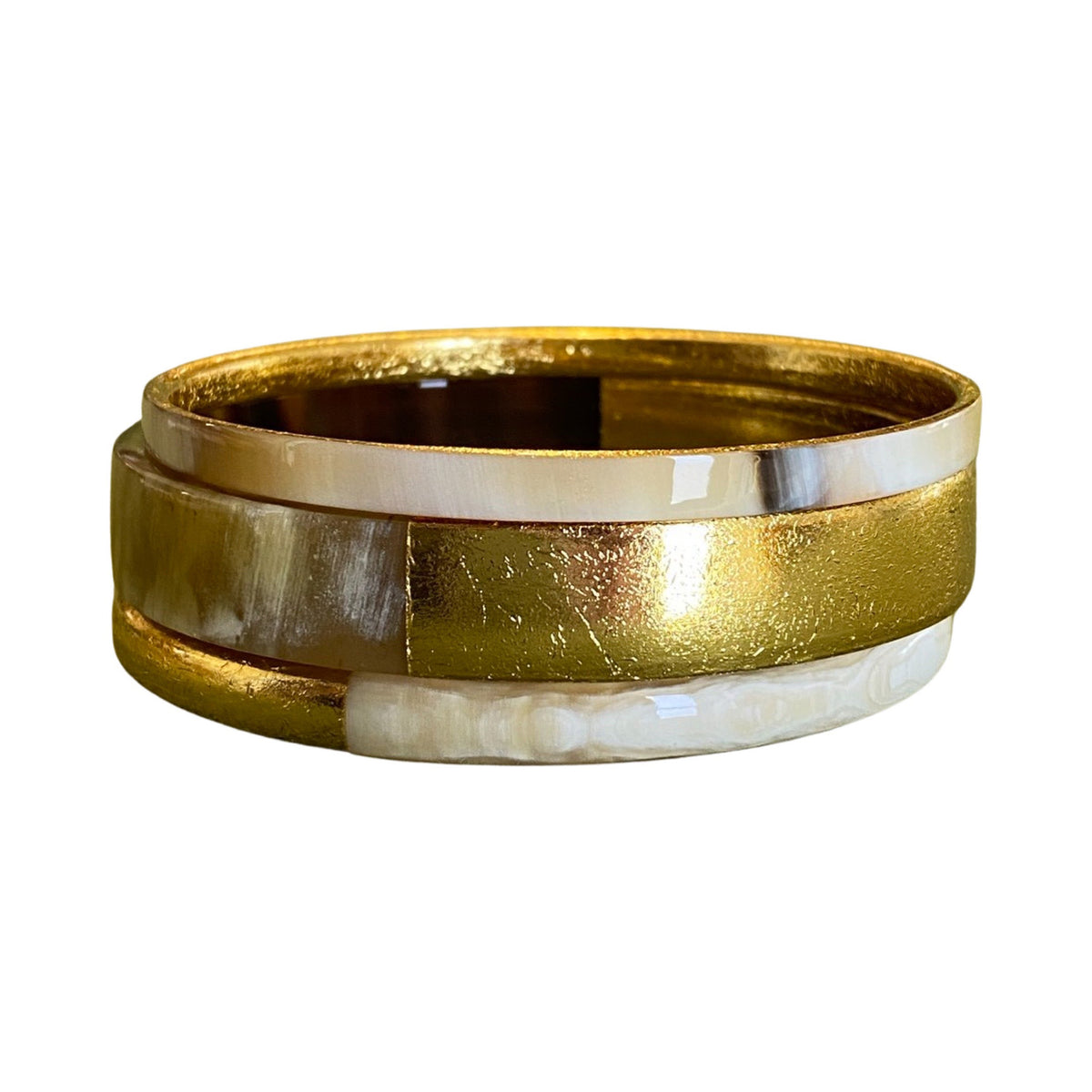 アクセサリー brass buffalo horn bangle Buffalo Horn Bangle Bracelet 3816
