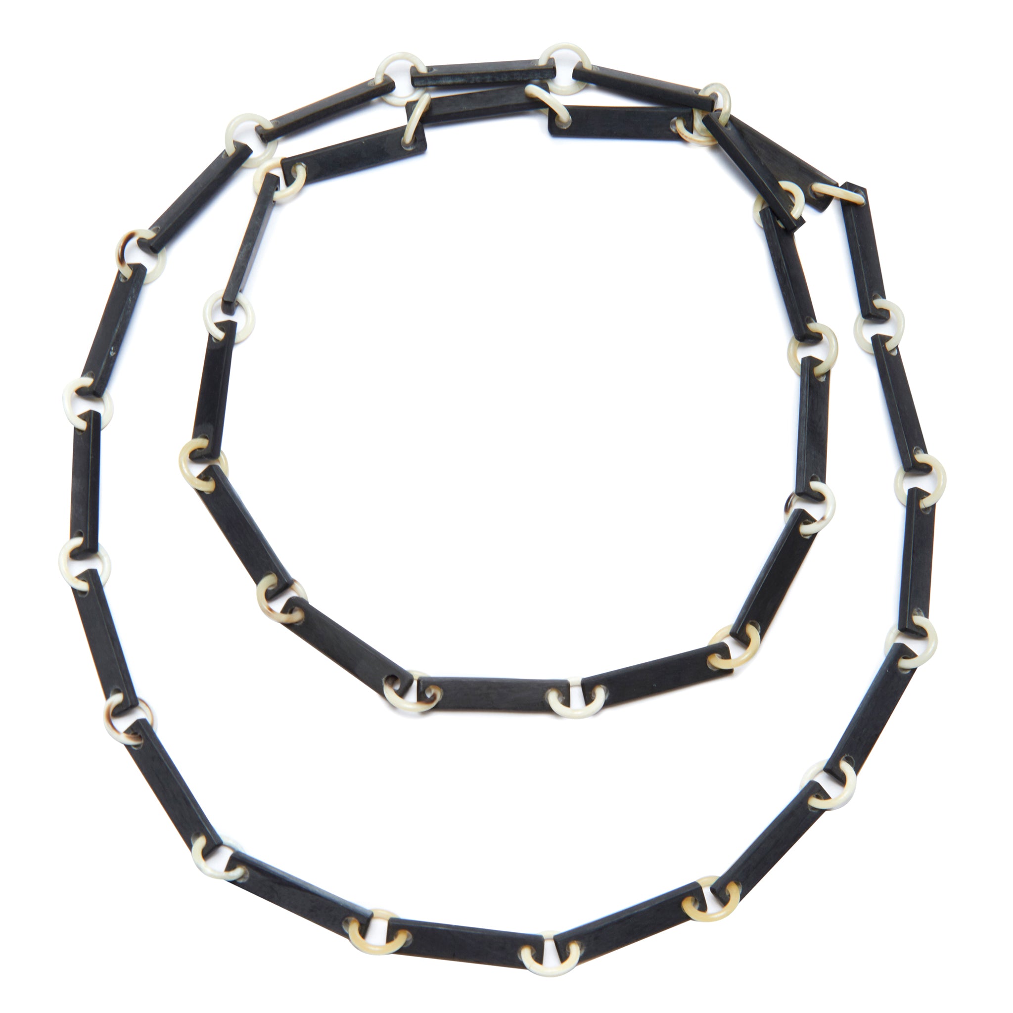 Horn Flat Link Necklace