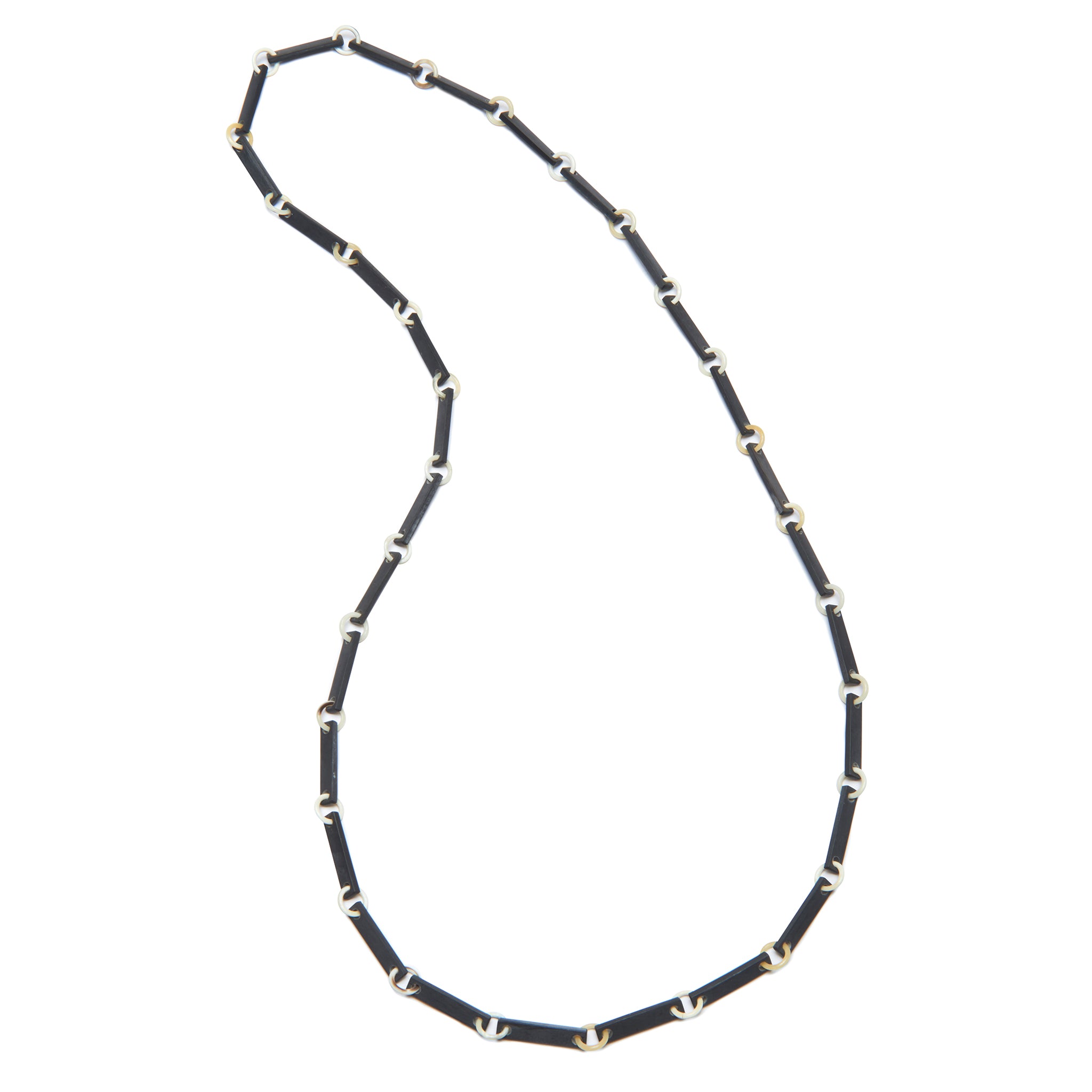 Horn Flat Link Necklace