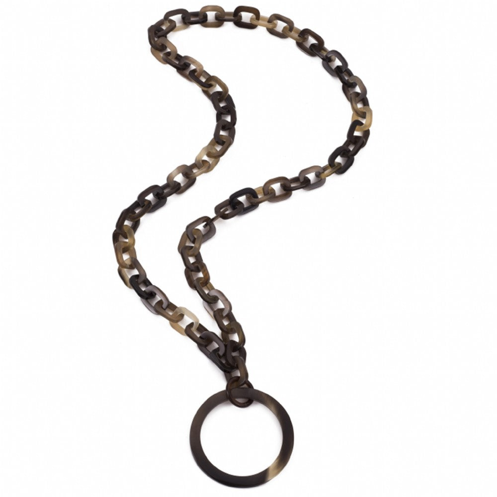 Horn Link Necklace