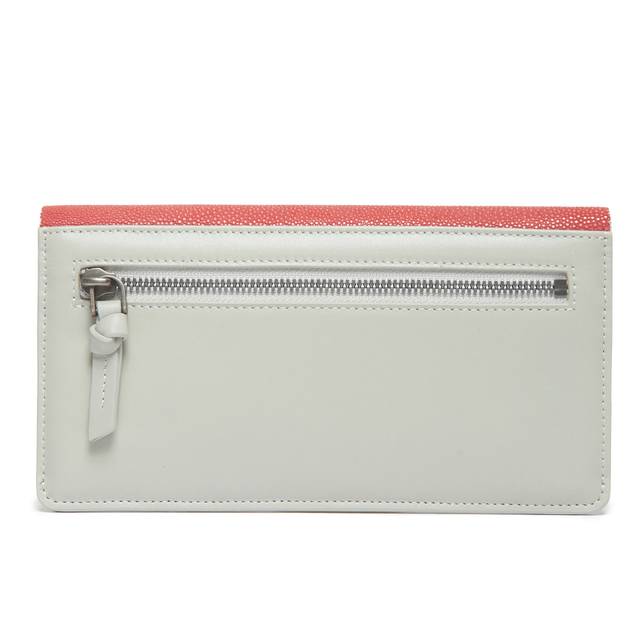 Maya Shagreen Fold Front Wallet Or Clutch