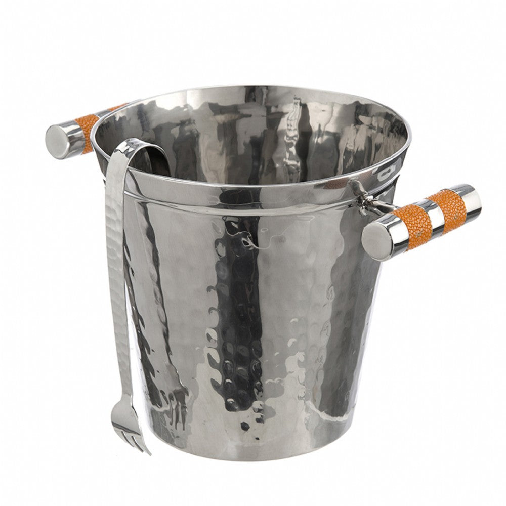 Ice Bucket with Tongs